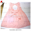 children boutique embroidered pink cotton dress